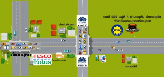 แผนที่ บีเอ็ม ออโต้คาร์