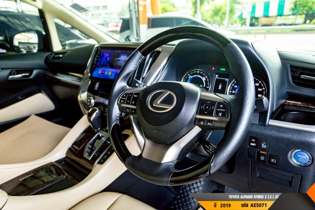 TOYOTA ALPHARD HYBRID X AT ปี 2019#3