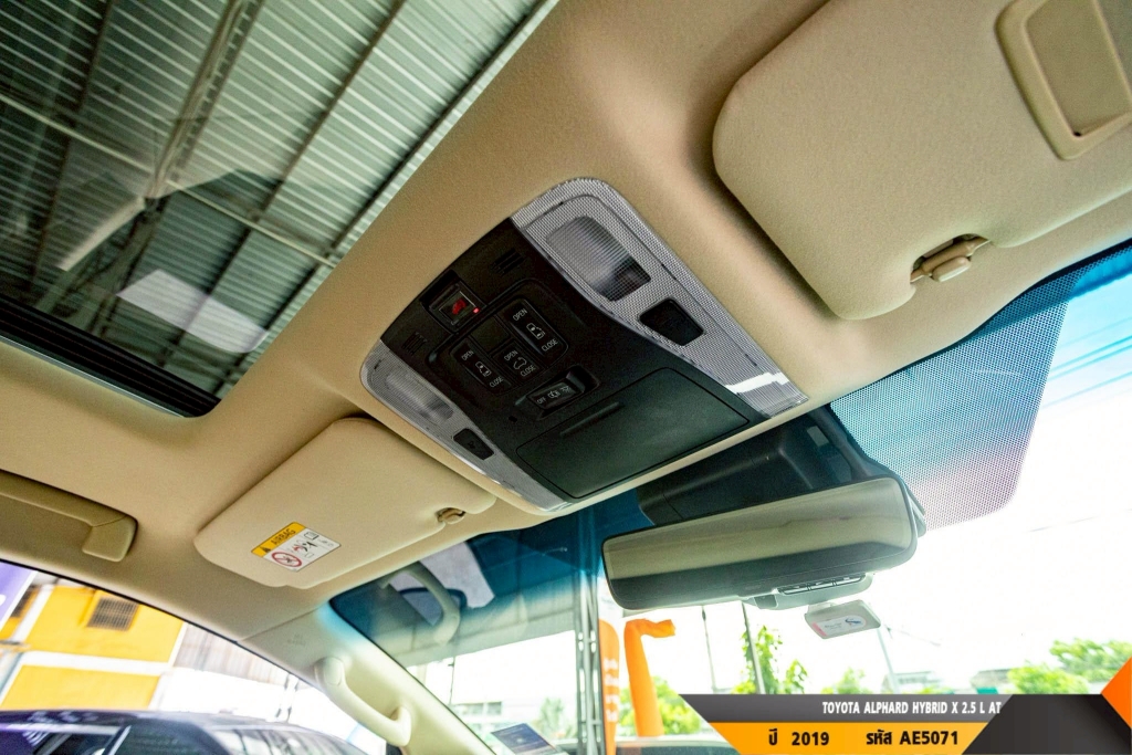 TOYOTA ALPHARD HYBRID X AT ปี 2019#6