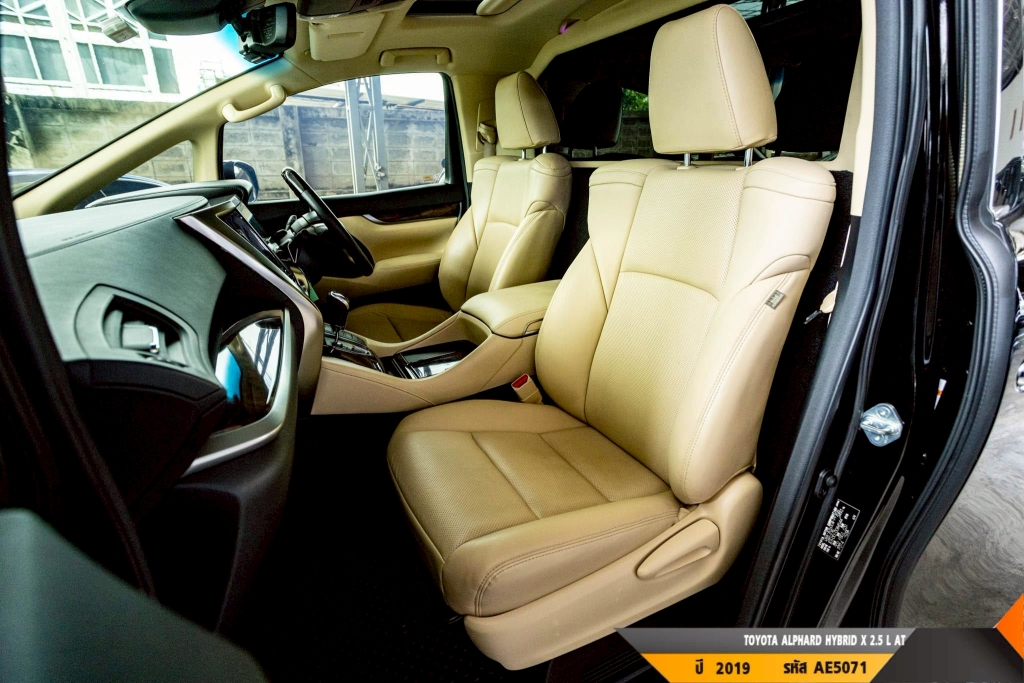 TOYOTA ALPHARD HYBRID X AT ปี 2019#7