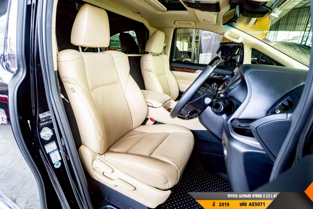 TOYOTA ALPHARD HYBRID X AT ปี 2019#8