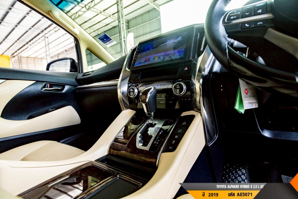 TOYOTA ALPHARD HYBRID X AT ปี 2019#10