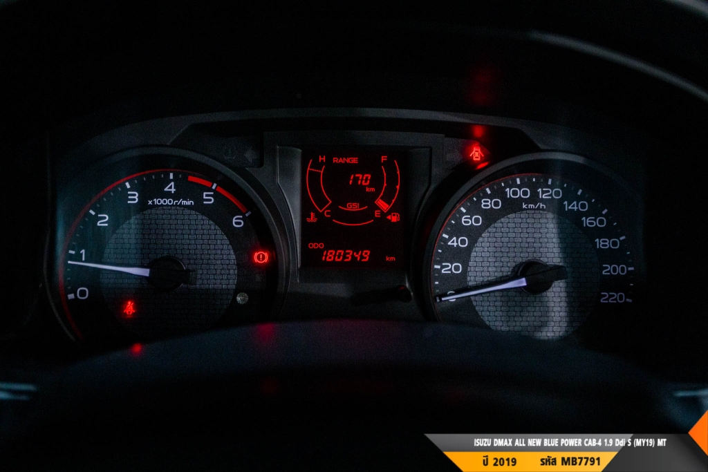 ISUZU DMAX CAB-4 MT ปี 2019#3