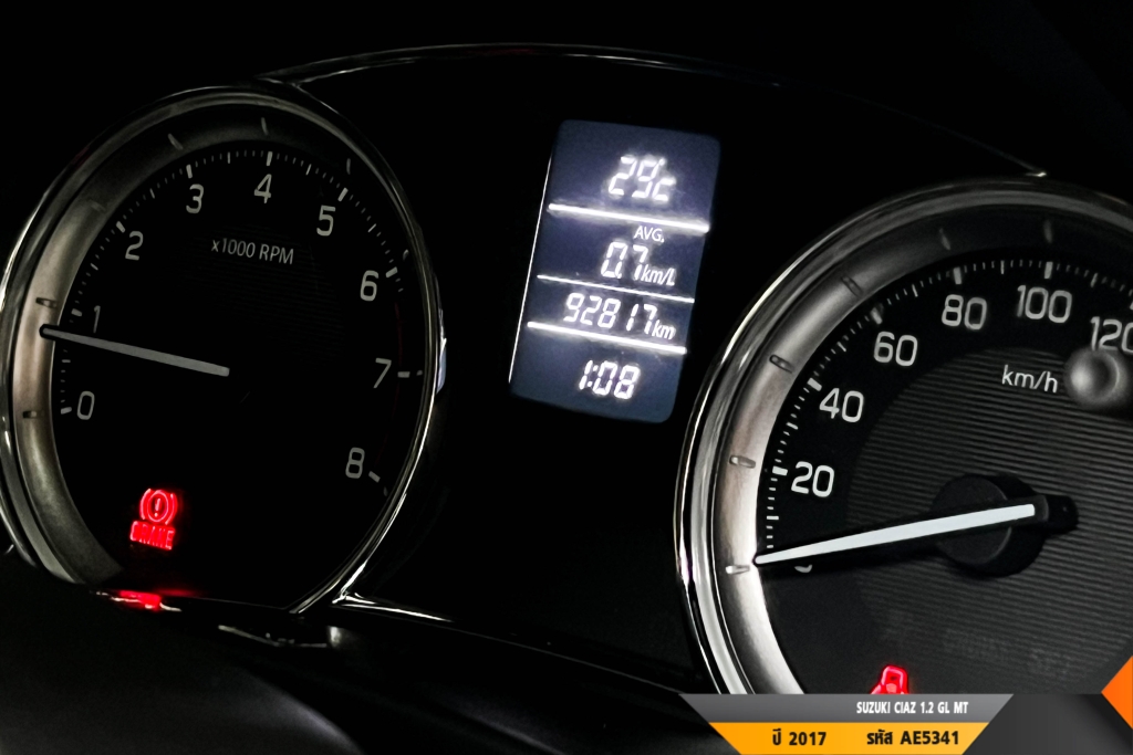 SUZUKI CIAZ MT ปี 2017#5