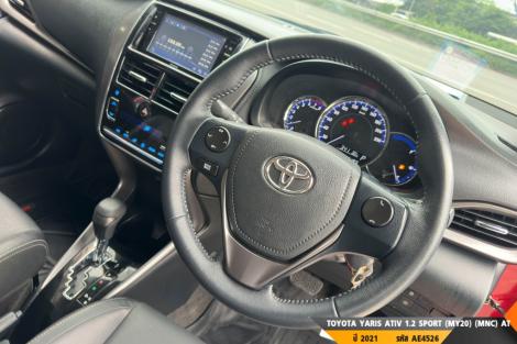 TOYOTA YARIS ATIV  AT ปี 2021#2
