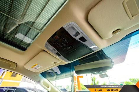 TOYOTA ALPHARD HYBRID X AT ปี 2019#6