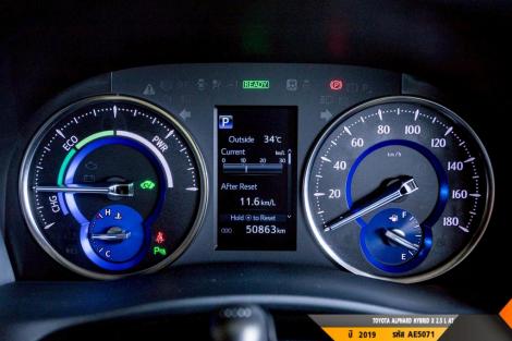 TOYOTA ALPHARD HYBRID X AT ปี 2019#9
