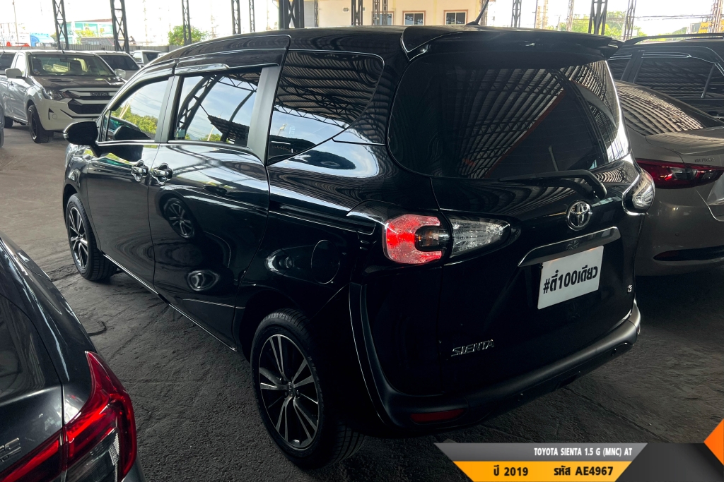 TOYOTA SIENTA AT ปี 2019#4
