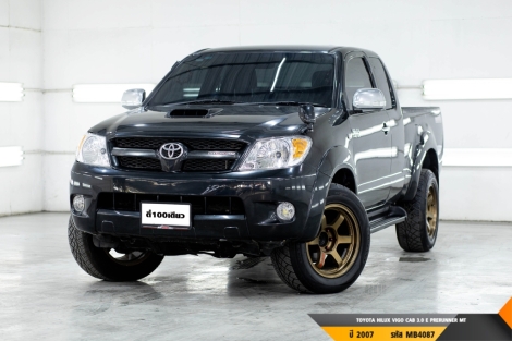 TOYOTA HILUX VIGO CAB 3.0 E PRERUNNER  MT ปี 2007 ราคา 189,000.- (#BM2023090609)