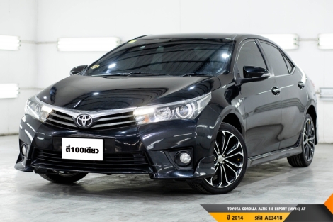 TOYOTA COROLLA ALTIS 1.8 ESPORT (MY14)  AT ปี 2014 ราคา 399,000.- (#BM2023120106)