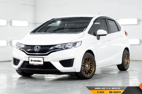 HONDA JAZZ 1.5 V+ (MY14)  AT ปี 2016 ราคา 469,000.- (#BM2024031906)