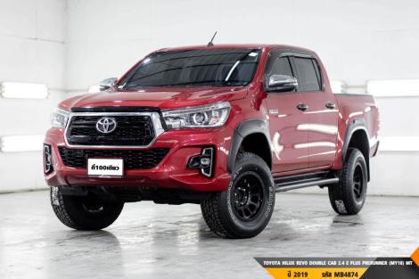 TOYOTA HILUX REVO DOUBLE CAB 2.4 E PLUS PRERUNNER (MY18  MT ปี 2019 ราคา 559,000.- (#BM2024032804)