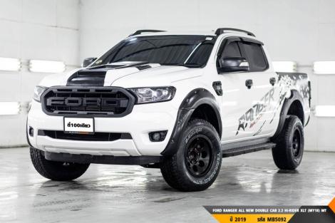 FORD RANGER ALL NEW DOUBLE CAB 2.2 HI-RIDER XLT (MY18)  MT ปี 2019 ราคา 519,000.- (#BM2024051908)