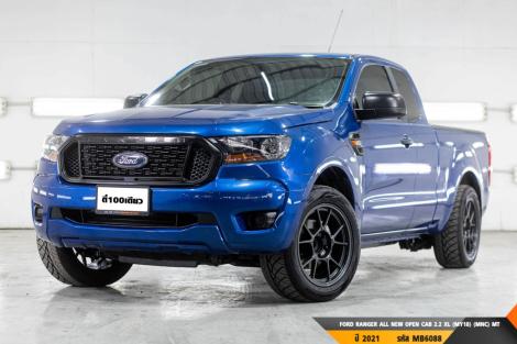 FORD RANGER ALL NEW OPEN CAB 2.2 XL (MY18) (MNC)  MT ปี 2021 ราคา 399,000.- (#BM2025031208)