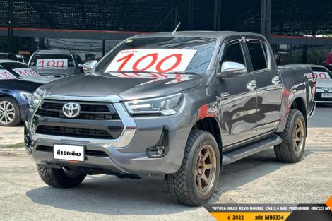 TOYOTA HILUX REVO DOUBLE CAB 2.4 MID PRERUNNER (MY22)  MT ปี 2022 ราคา 689,000.- (#BM2025050610)