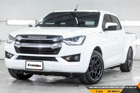 ISUZU DMAX ALL NEW BLUE POWER CAB-4 1.9 Ddi L DA (MY22)  MT ปี 2022 ราคา 599,000.- (#BM2025050805)