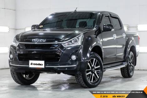 ISUZU DMAX ALL NEW BLUE POWER CAB-4 HI-LANDER 1.9 Ddi Z DVD STEALTH  MT ปี 2018 ราคา 539,000.- (#BM2025052401)