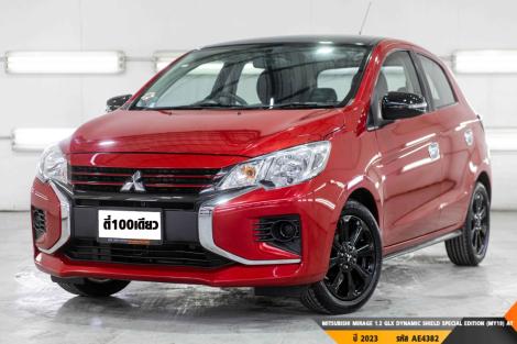 MITSUBISHI MIRAGE 1.2 GLX DYNAMIC SHIELD SPECIAL EDITION (MY19)  AT ปี 2021 ราคา 309,000.- (#BM2025052402)