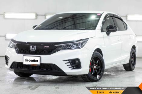 HONDA CITY 1.0 RS (MY19)  AT ปี 2021 ราคา 499,000.- (#BM2025052501)