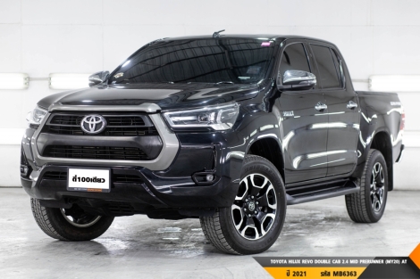 TOYOTA HILUX REVO DOUBLE CAB 2.4 MID PRERUNNER (MY20)  AT ปี 2021 ราคา 659,000.- (#BM2025052504)
