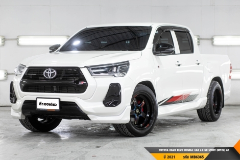 TOYOTA HILUX REVO DOUBLE CAB 2.8 GR SPORT (MY22)  AT ปี 2021 ราคา 649,000.- (#BM2025052505)