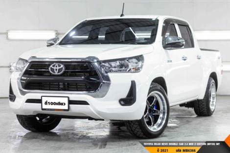 TOYOTA HILUX REVO DOUBLE CAB 2.4 MID Z EDITION (MY20)  MT ปี 2021 ราคา 529,000.- (#BM2025052508)