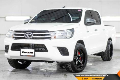 TOYOTA HILUX REVO DOUBLE CAB 2.4 J PLUS (MNC)  MT ปี 2017 ราคา 399,000.- (#BM2025052513)