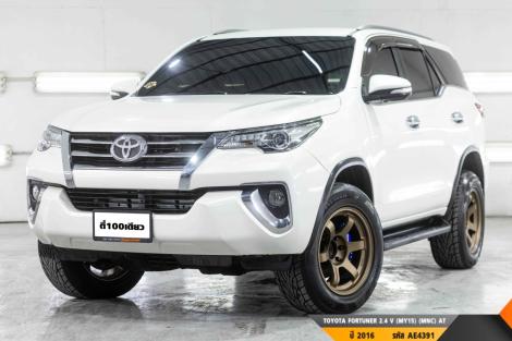 TOYOTA FORTUNER 2.4 V (MY15) (MNC)  AT ปี 2016 ราคา 819,000.- (#BM2025052516)