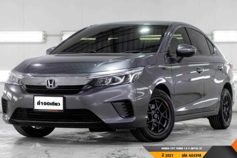 HONDA CITY TURBO 1.0 V (MY19)  AT ปี 2021 ราคา 449,000.- (#BM2025052707)