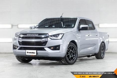 ISUZU DMAX ALL NEW BLUE POWER CAB-4 1.9 DDI Z (MY22)  MT ปี 2022 ราคา 629,000.- (#BM2025052718)