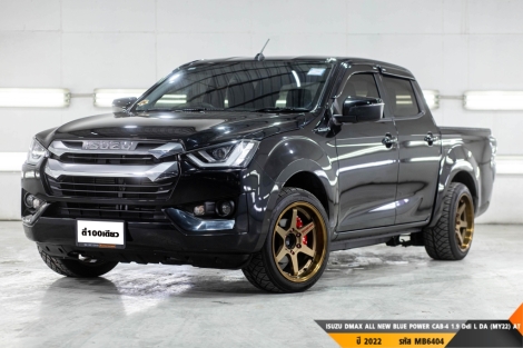 ISUZU DMAX ALL NEW BLUE POWER CAB-4 1.9 Ddi L DA (MY22)  AT ปี 2022 ราคา 599,000.- (#BM2025060104)