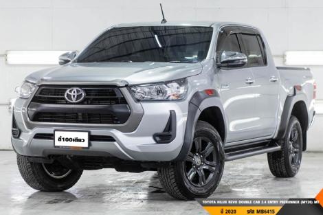 TOYOTA HILUX REVO DOUBLE CAB 2.4 ENTRY PRERUNNER (MY20)  MT ปี 2020 ราคา 599,000.- (#BM2025060210)