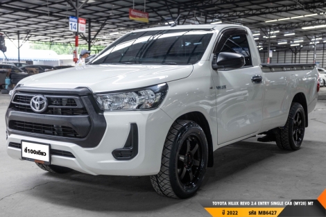 TOYOTA HILUX REVO 2.4 ENTRY SINGLE CAB (MY20)  MT ปี 2022 ราคา 439,000.- (#BM2025060303)
