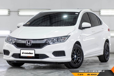 HONDA CITY 1.5 S (MY14) (MNC)  AT ปี 2019 ราคา 399,000.- (#BM2025060902)