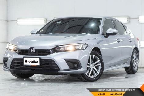 HONDA CIVIC 1.5 TURBO EL (MY21)  AT ปี 2021 ราคา 689,000.- (#BM2025061008)