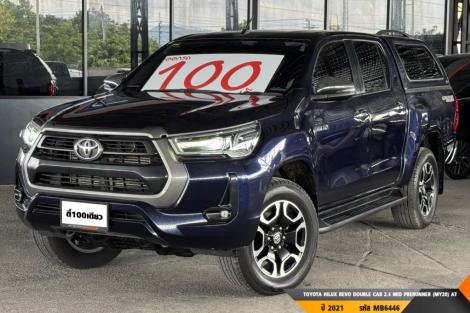 TOYOTA HILUX REVO DOUBLE CAB 2.4 MID PRERUNNER (MY20)  AT ปี 2021 ราคา 639,000.- (#BM2025061201)