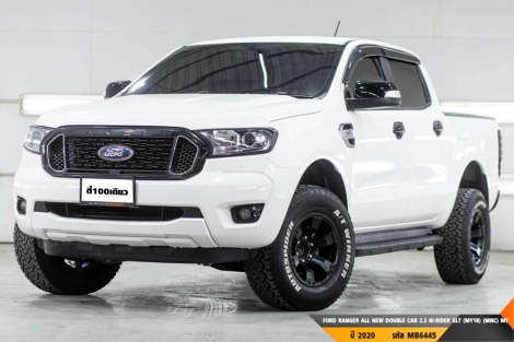 FORD RANGER ALL NEW DOUBLE CAB 2.2 HI-RIDER XLT (MY18) (MNC)  MT ปี 2020 ราคา 529,000.- (#BM2025061202)