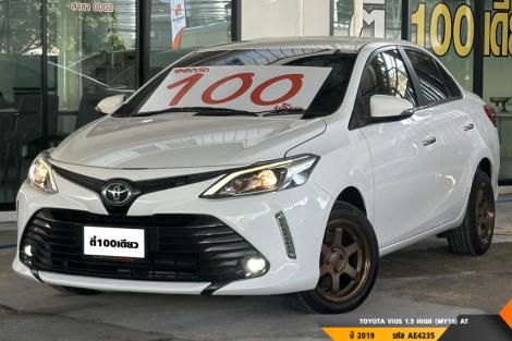 TOYOTA VIOS 1.5 HIGH (MY19)  AT ปี 2019 ราคา 419,000.- (#BM2025061206)