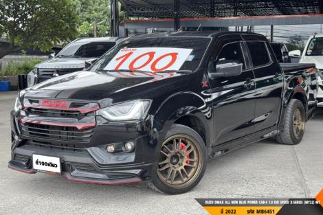 ISUZU DMAX ALL NEW BLUE POWER CAB-4 1.9 Ddi SPEED X-SERIES (MY22)  MT ปี 2022 ราคา 599,000.- (#BM2025061602)