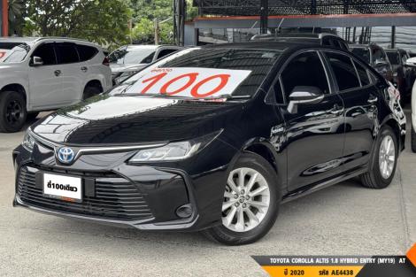 TOYOTA COROLLA ALTIS 1.8 HYBRID ENTRY (MY19)   ปี 2020 ราคา 589,000.- (#BM2025061604)