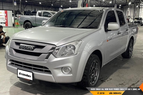 ISUZU DMAX ALL NEW BLUE POWER CAB-4 1.9 Ddi S (MNC)  MT ปี 2018 ราคา 399,000.- (#BM2025061617)