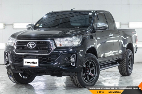 TOYOTA HILUX REVO SMART CAB 2.4 J PLUS PRERUNNER (MY18)  MT ปี 2018 ราคา 419,000.- (#BM2025062303)