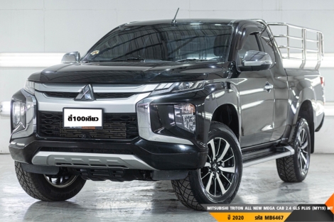 MITSUBISHI TRITON ALL NEW MEGA CAB 2.4 GLS PLUS (MY19)  MT ปี 2020 ราคา 419,000.- (#BM2025062304)