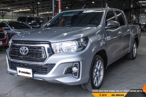 TOYOTA HILUX REVO DOUBLE CAB 2.4 J PLUS Z EDITION (MY18)  AT ปี 2019 ราคา 499,000.- (#BM2025062305)