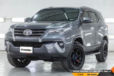 TOYOTA FORTUNER 2.4 V 4WD (MY15) (MNC)  AT4WD. ปี 2018 ราคา 899,000.- (#BM2025062412)
