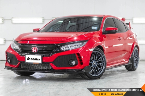 HONDA CIVIC 1.5 TURBO (HATCHBACK) (MY16)  AT ปี 2018 ราคา 769,000.- (#BM2025062902)