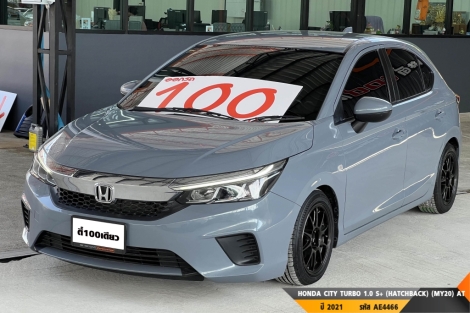 HONDA CITY TURBO 1.0 S+ (HATCHBACK) (MY20)  AT ปี 2021 ราคา 499,000.- (#BM2025062905)