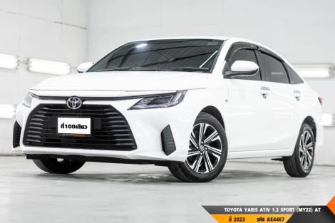 TOYOTA YARIS ATIV 1.2 SPORT (MY22)  AT ปี 1200 ราคา 479,000.- (#BM2025062907)