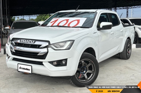 ISUZU DMAX ALL NEW BLUE POWER CAB-4 1.9 Ddi L DA (MY19)  MT ปี 2020 ราคา 579,000.- (#BM2025062920)