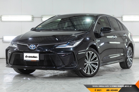 TOYOTA COROLLA ALTIS 1.8 HYBRID PREMIUM (MY21)  AT ปี 2021 ราคา 659,000.- (#BM2025063003)